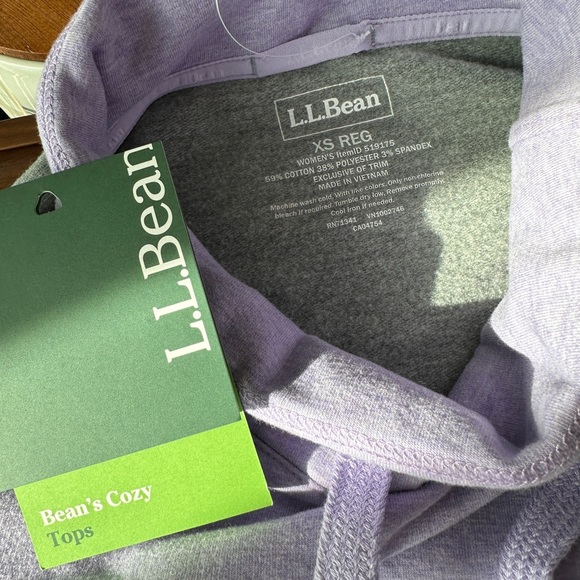 Women’s LL Bean Cozy Mixed Knit Pullover, Colorblock, XS - Picture 7 of 13